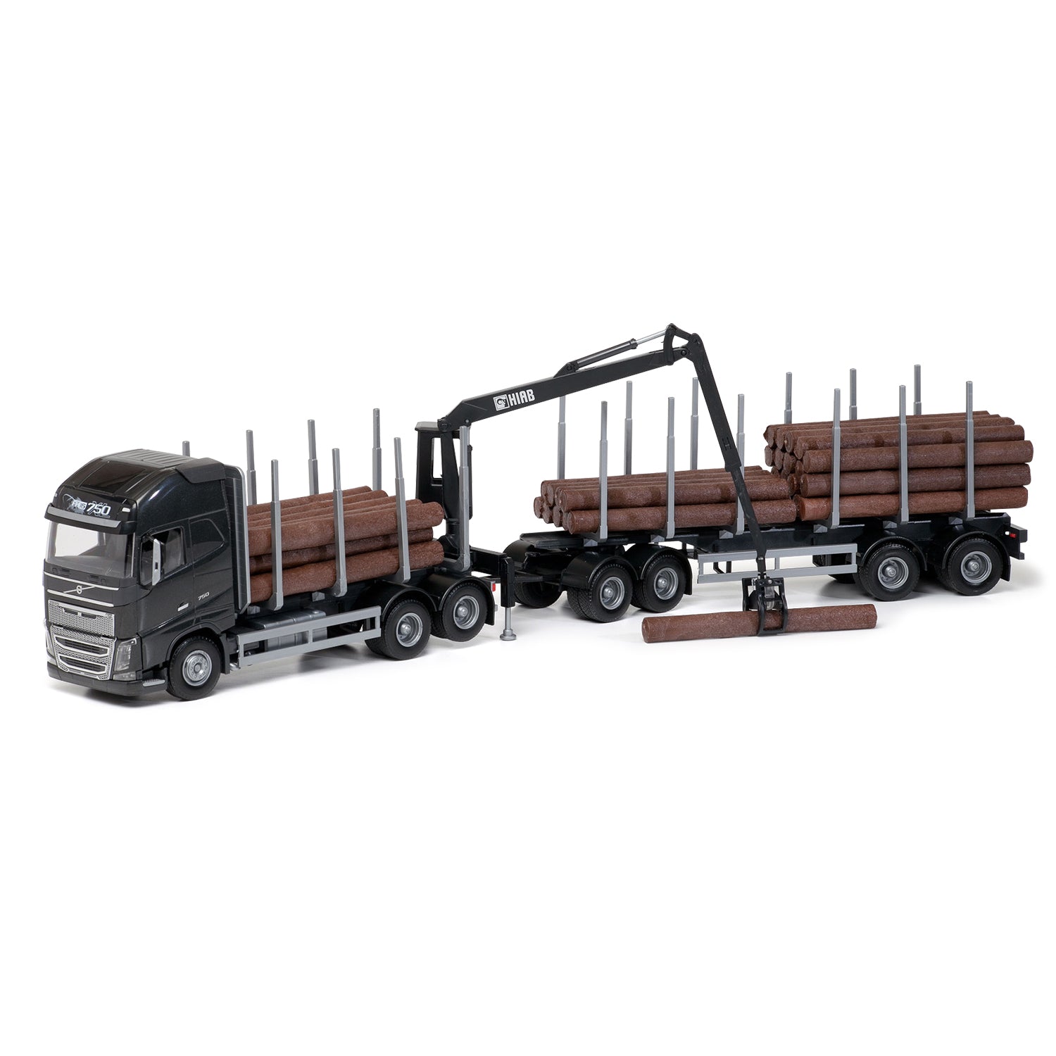 Timmerbil Fh16/750 Svart 1:25 – bild 1