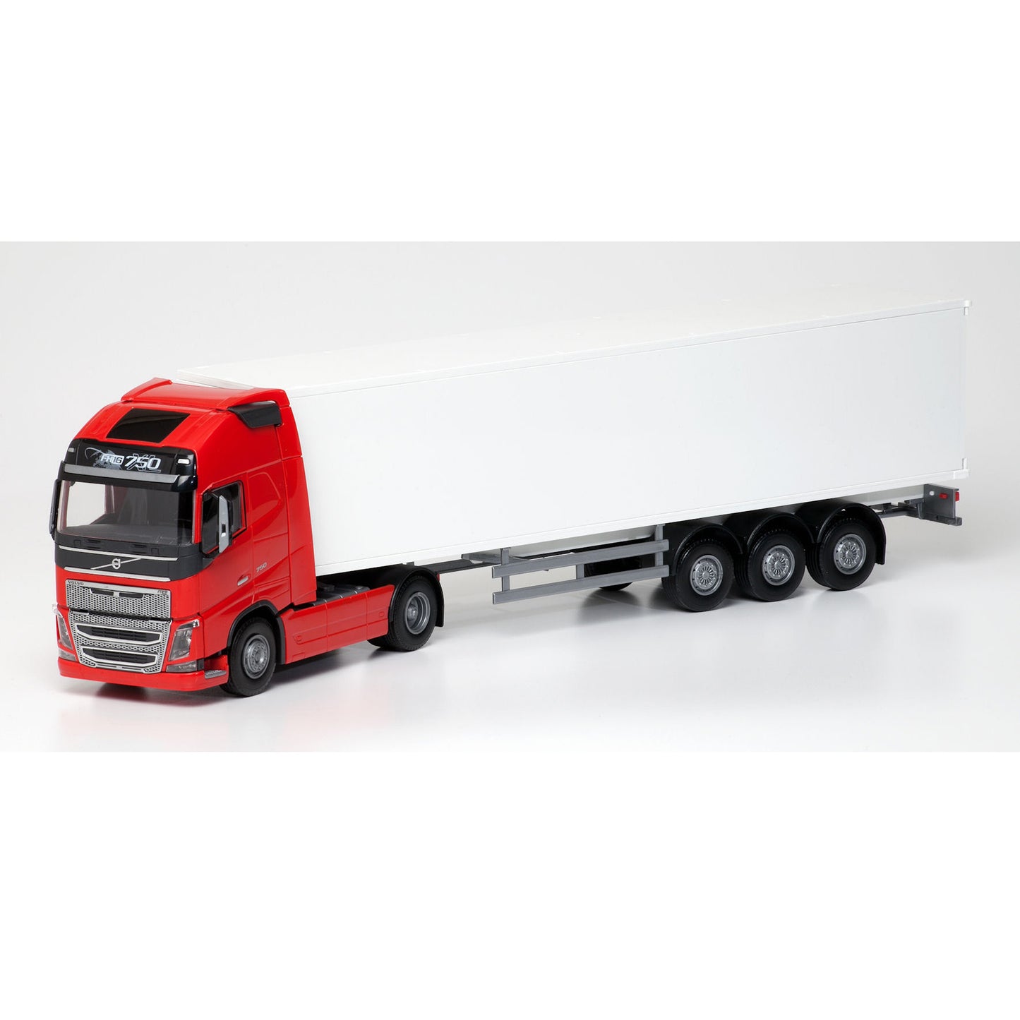 Volvo Fh/750 Semi Box Röd – bild 1