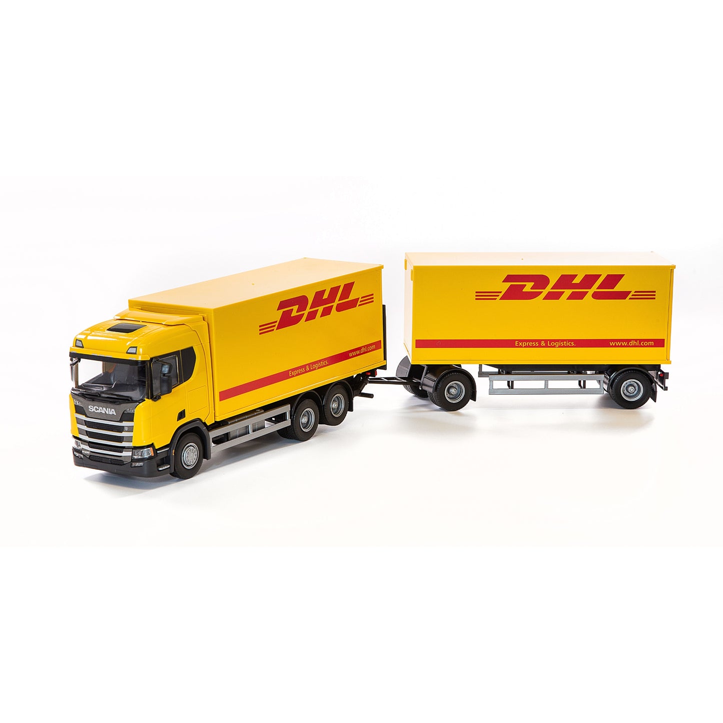 Scania Distri.bil & Släp, Dhl – bild 1