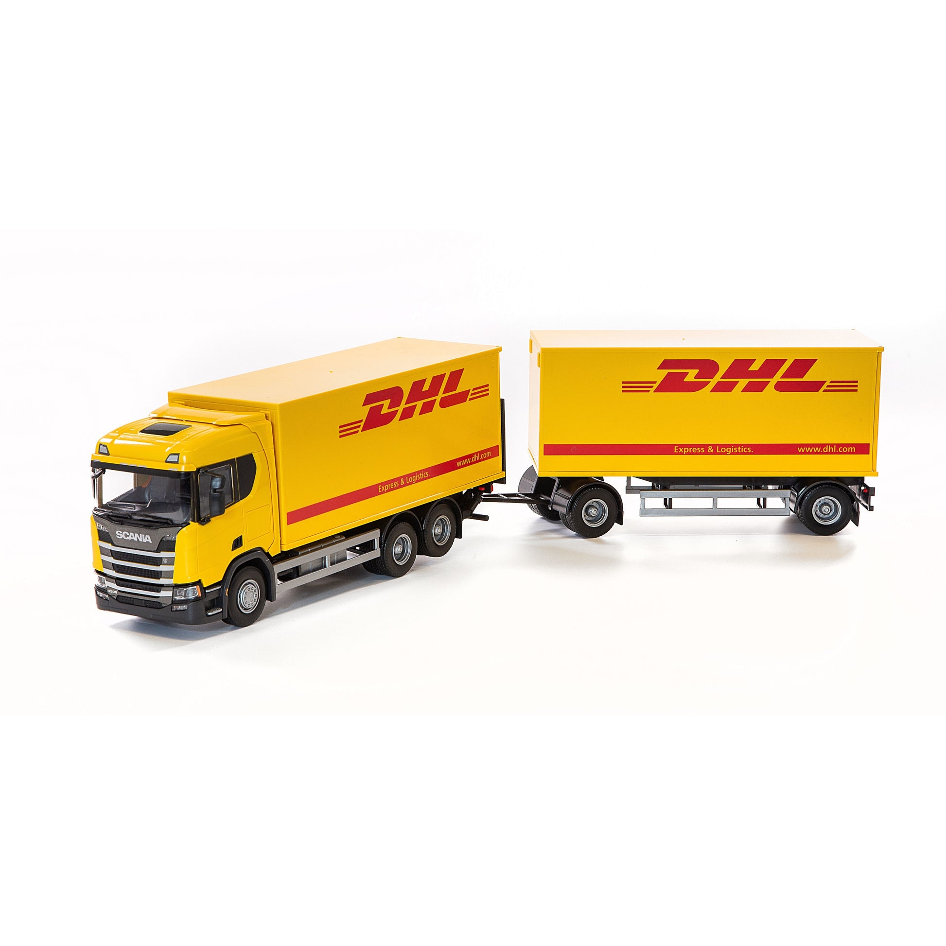 Scania Distri.bil & Släp, Dhl – bild 1