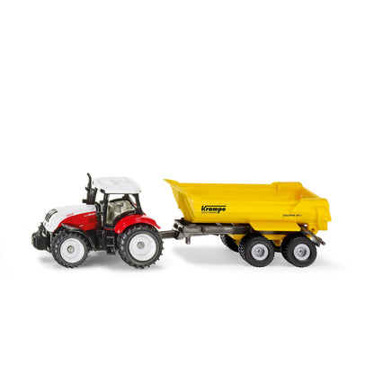 Steyr med Krampe Tippsläp – bild 1