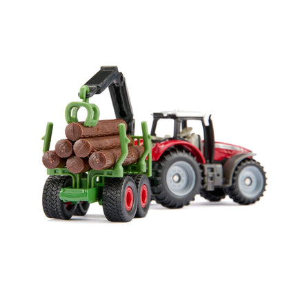 Traktor med Timmersläp – bild 2