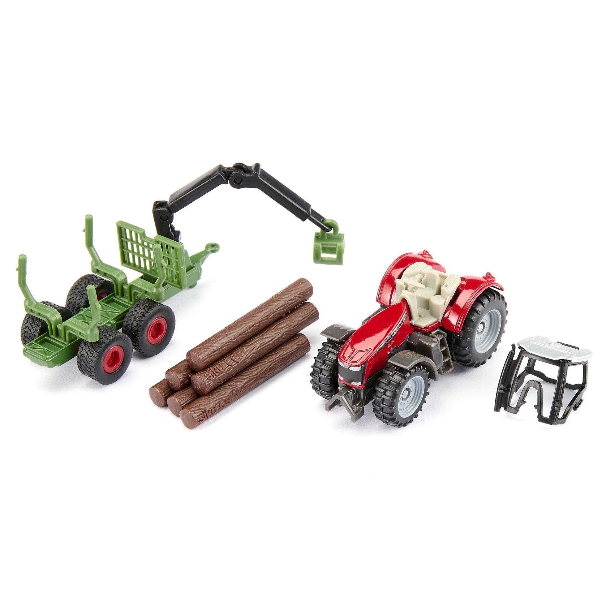 Traktor med Timmersläp – bild 4