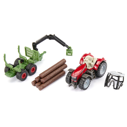 Traktor med Timmersläp – bild 4