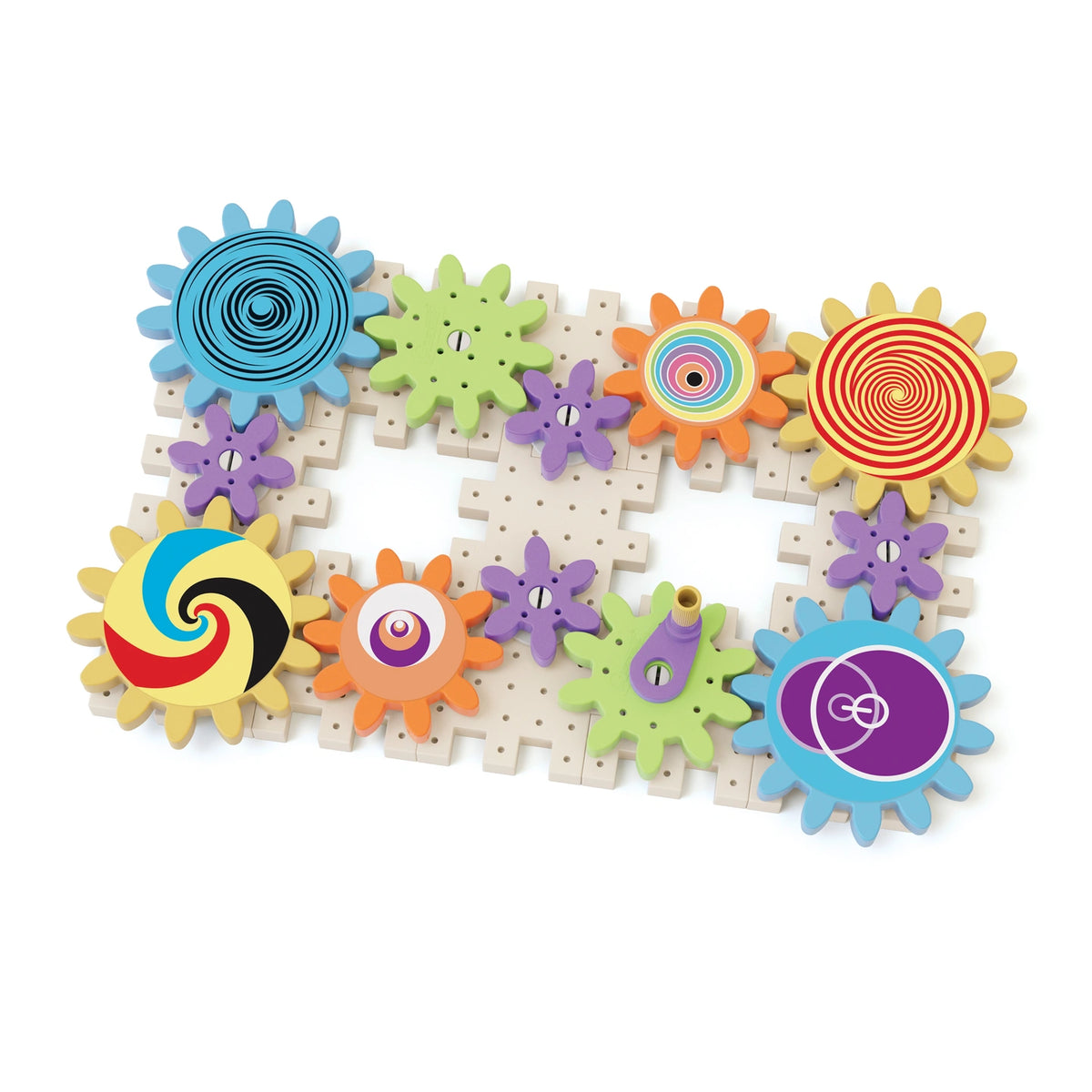 Quercetti  Spel Kaleido Gears Play Eco+ – bild 1