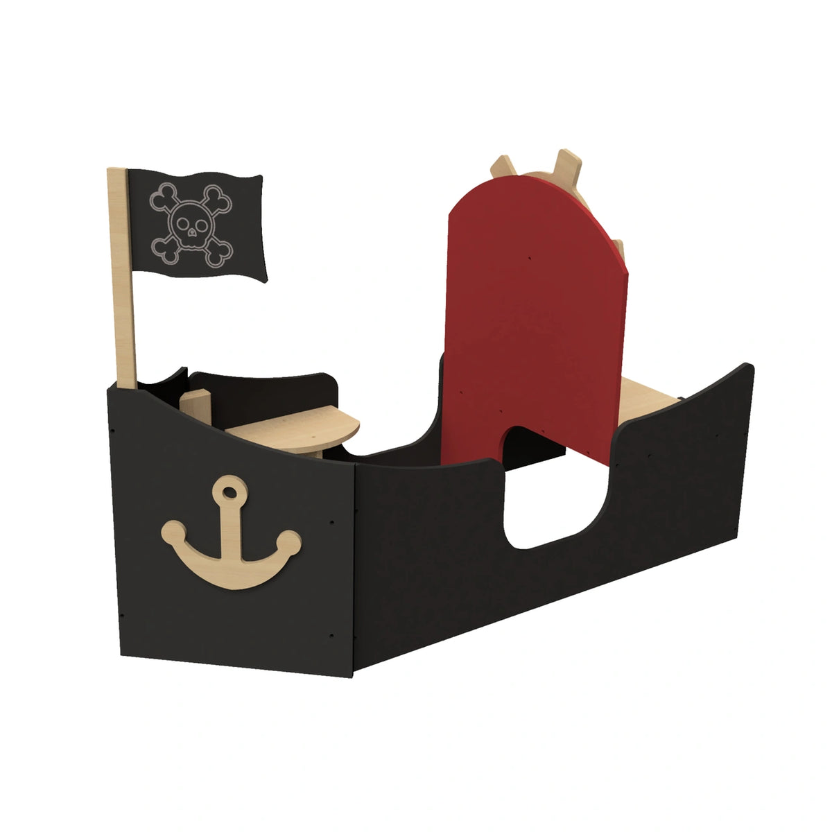 MICKI MICKI LEKMÖBEL PIRATBÅT