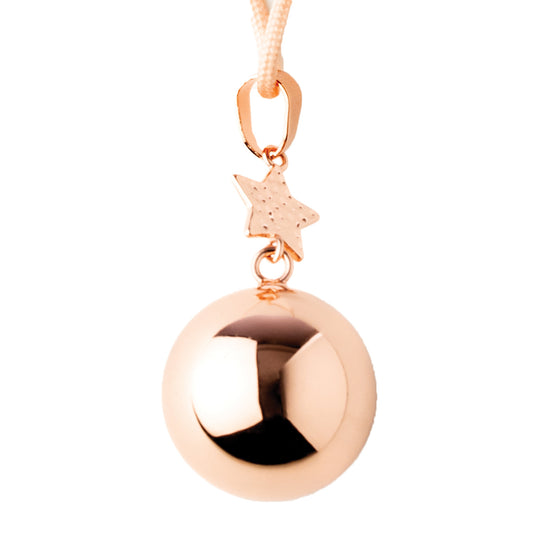 Bola roséguld stjärna