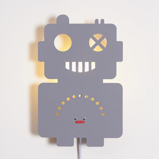 Robot Lampa Grå