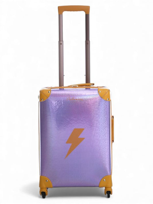 Suitcase Purple Lightning Large