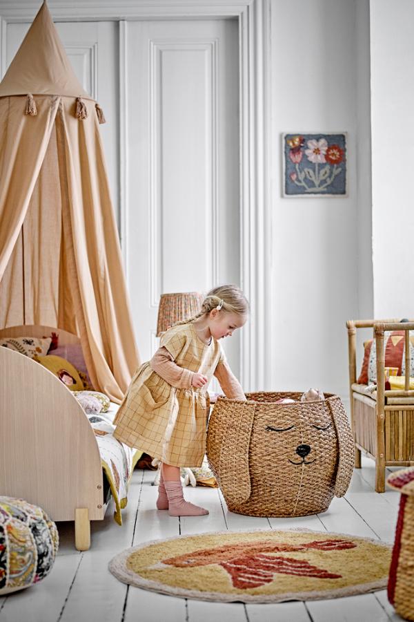 Charli Bed, Brown, MDF
