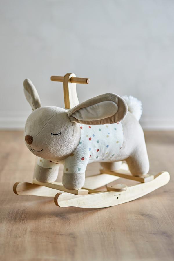 Villja Rocking Toy Rabbit Multi Polyester