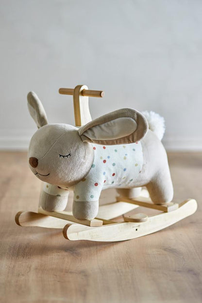 Villja Rocking Toy Rabbit Multi Polyester