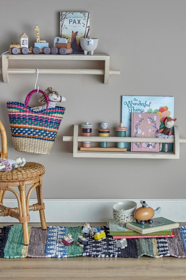 Mingus Shelf, Blue, Paulownia