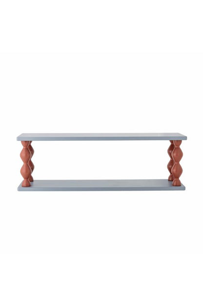 Bibiola Shelf, Blue, MDF