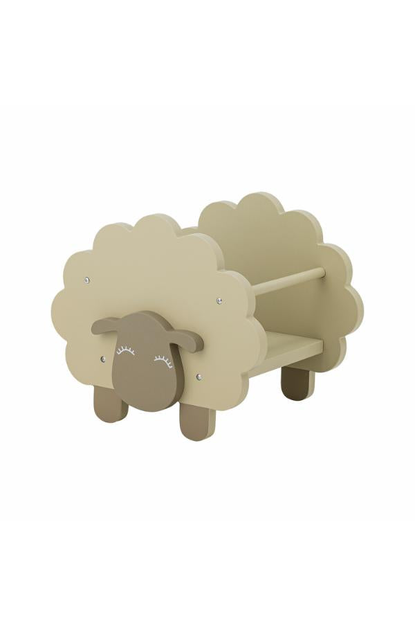 Dolly Book Stand, Green, FSC®100%, MDF