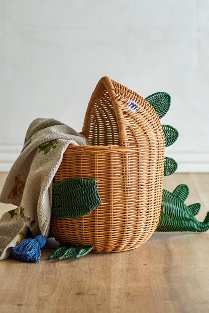 Eddi Basket, Nature, Rattan