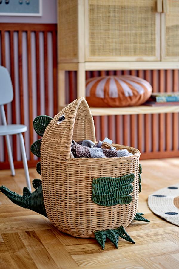 Eddi Basket, Nature, Rattan