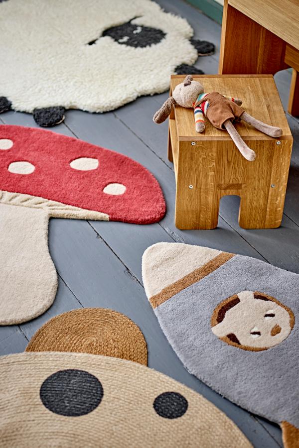 Mushroom Rug, Svampmatta