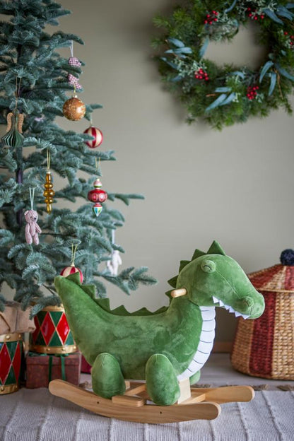 Arnie Rocking Toy Crocodile Green Polyester