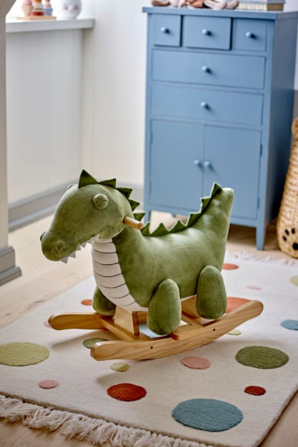 Arnie Rocking Toy Crocodile Green Polyester