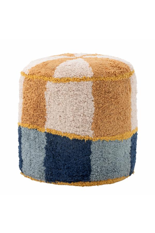 Kio Pouf, Multi, Cotton