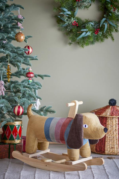 Charlie Rocking Toy Dog Multi Polyester