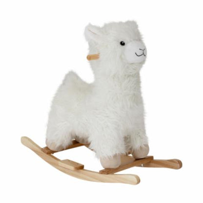 Kinto Rocking Toy Lama White Polyester