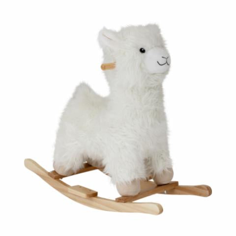 Kinto Rocking Toy Lama White Polyester