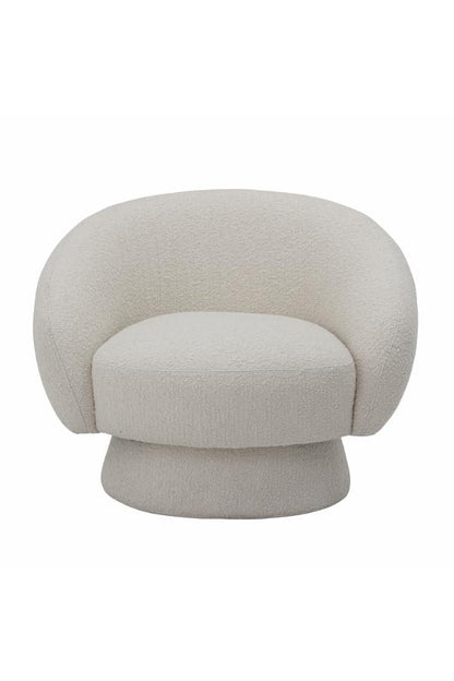 Bloomingville Loungestol Vit Bouclé