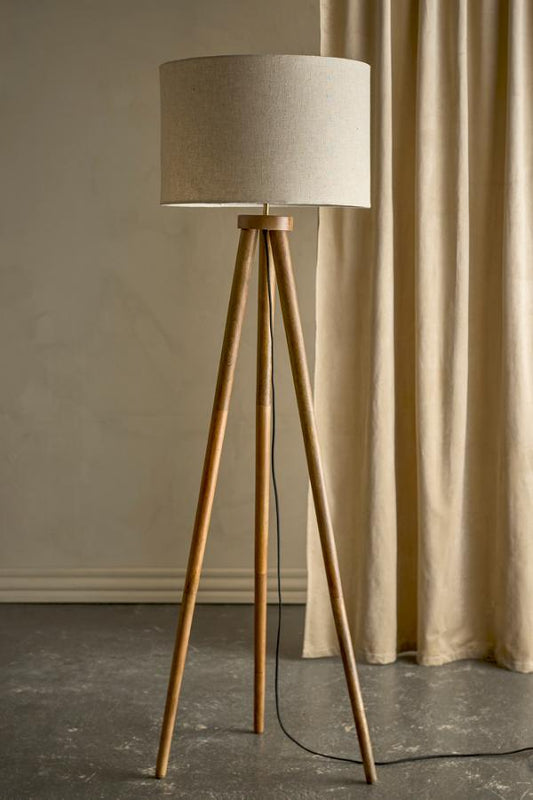 Creative Collection Etienne Golvlampa – Brun Mango