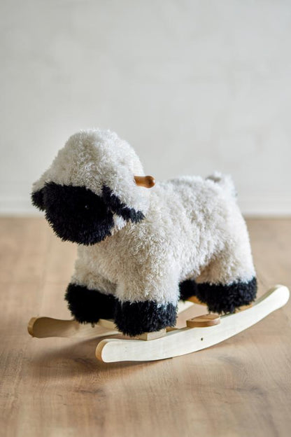 Dolly Rocking Toy Sheep White Polyester