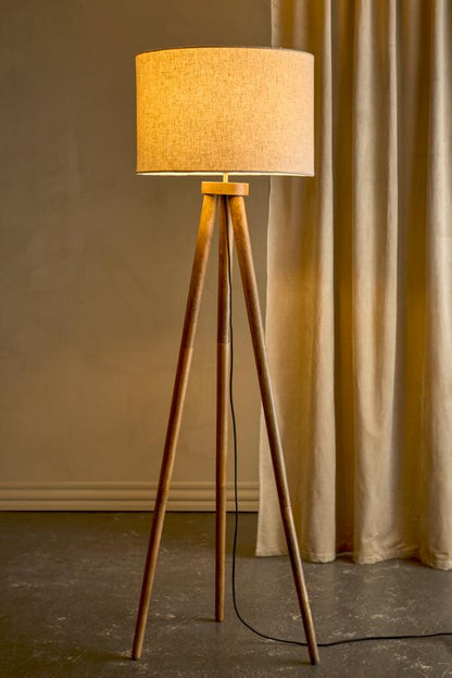 Creative Collection Etienne Golvlampa – Brun Mango