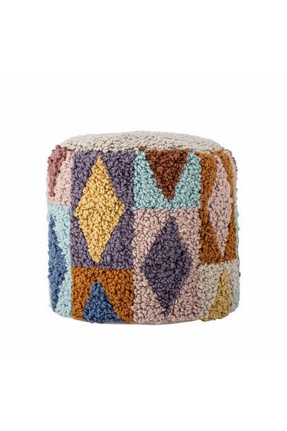 Miaki Pouf, Multi, Cotton