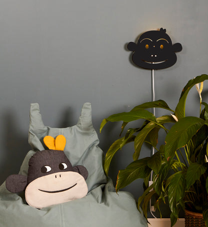Monkey Lampa - Svart