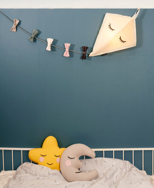Kite ceiling textile lampa