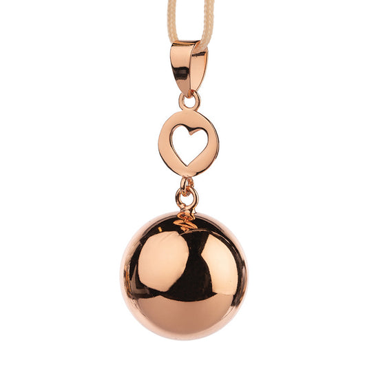 Bola roséguld hjärta